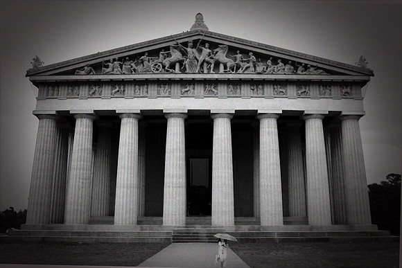Little Girl at the Parthenon